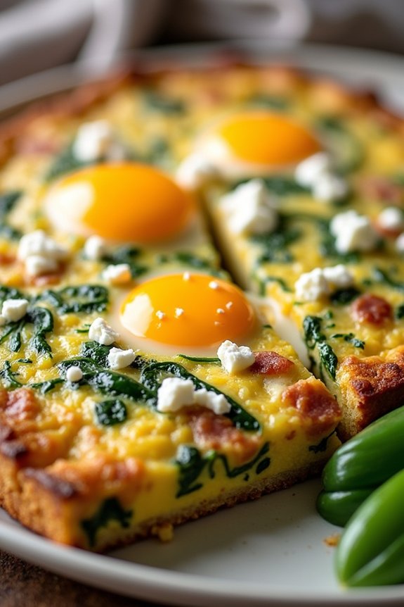 air fryer breakfast frittata