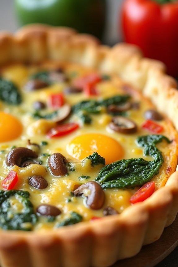 air fryer breakfast quiche recipe