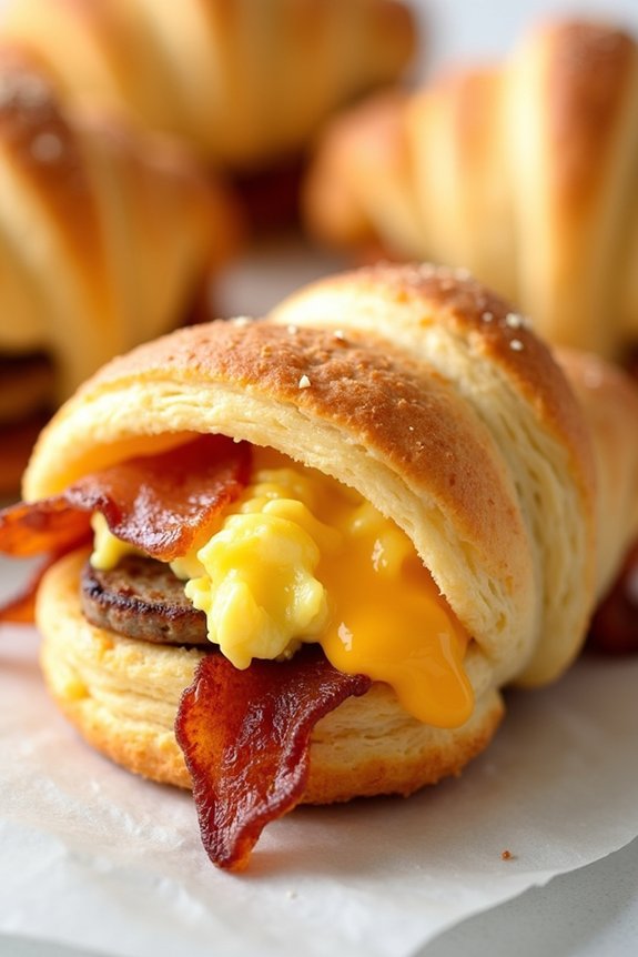 air fryer breakfast sandwiches