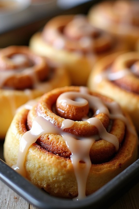 air fryer cinnamon rolls delight