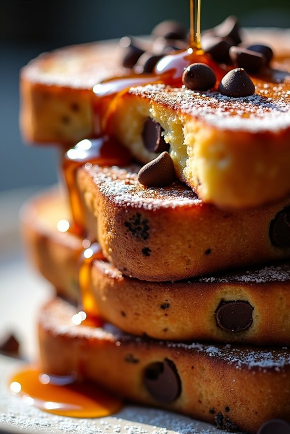 chocolate chip french toast