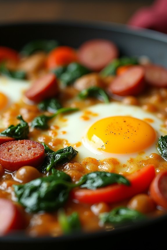 chorizo breakfast skillet recipe