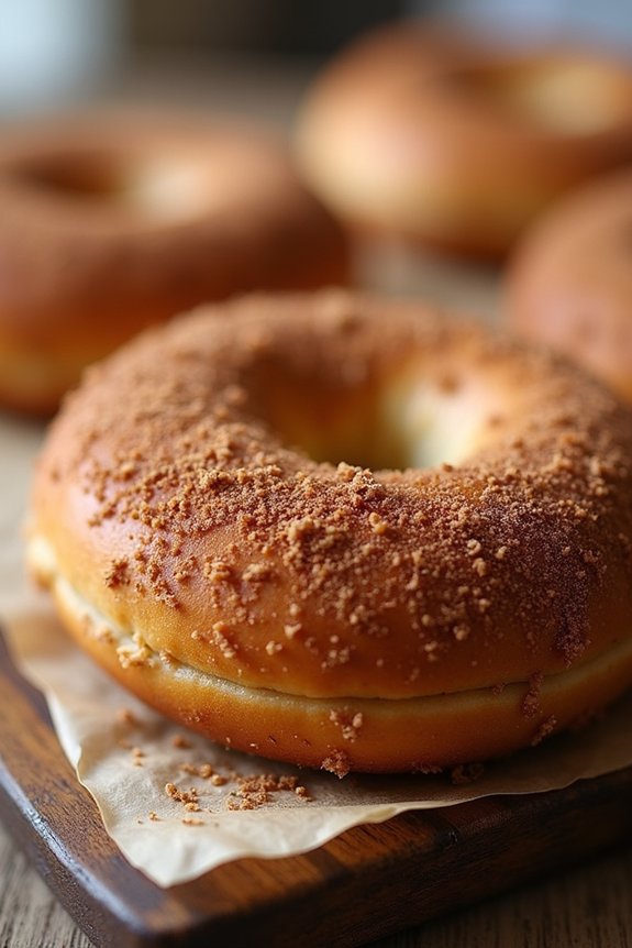 cinnamon sugar bagels recipe