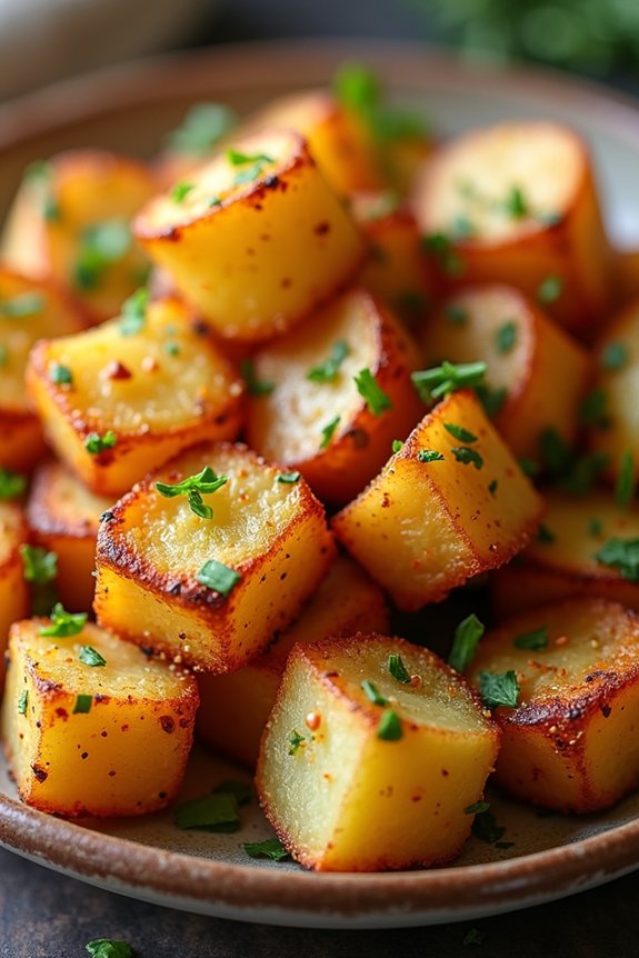 crispy air fryer potatoes