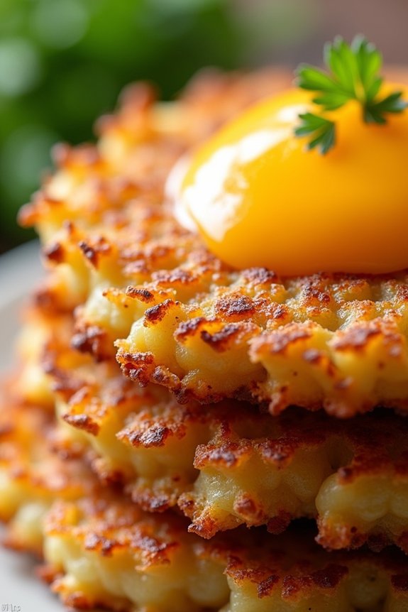 crispy easy air fryer hash browns
