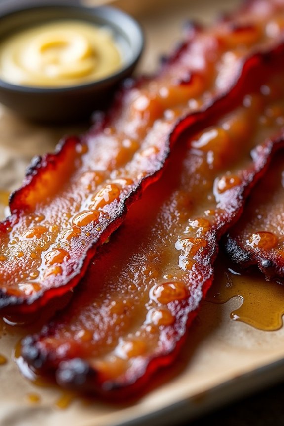 crispy maple glazed bacon recipe