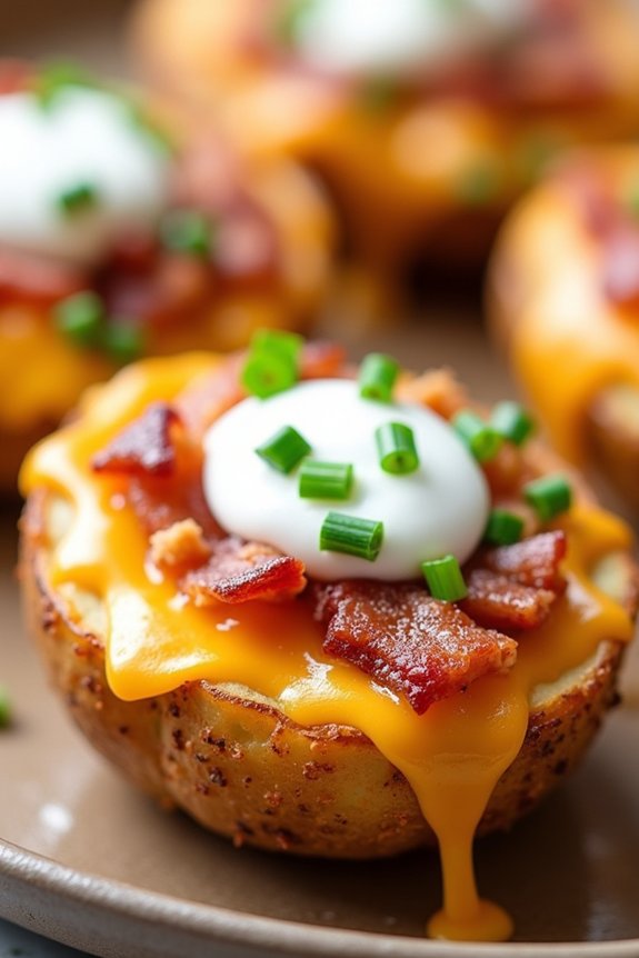 crispy ranch potato skins
