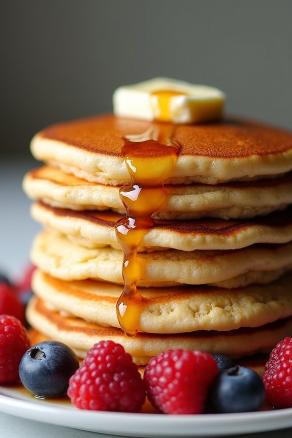 fluffy almond flour pancakes