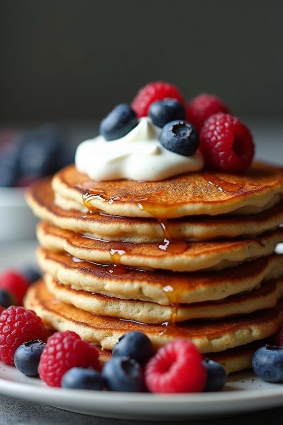 low carb almond flour pancakes