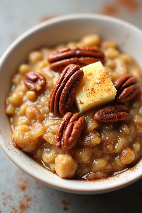 maple pecan oatmeal recipe