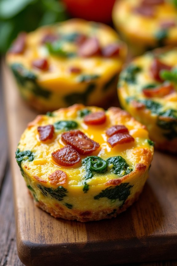 nutritious air fryer frittatas