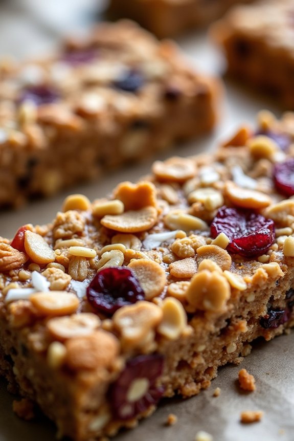 nutritious air fryer granola bars