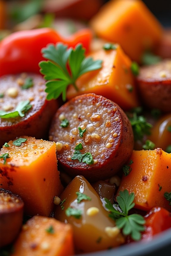 nutritious sweet potato hash