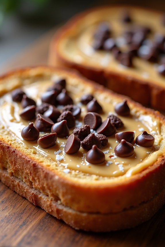 peanut butter chocolate toast