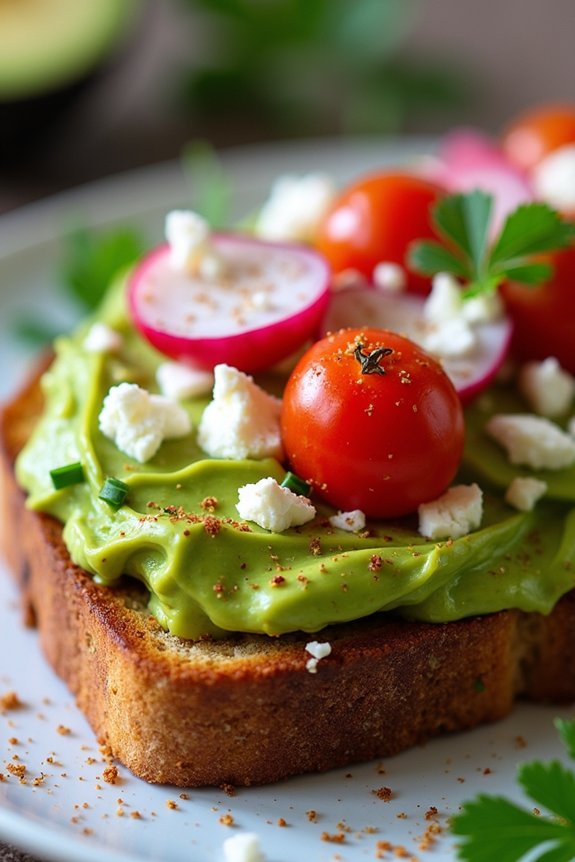 quick and easy avocado toast