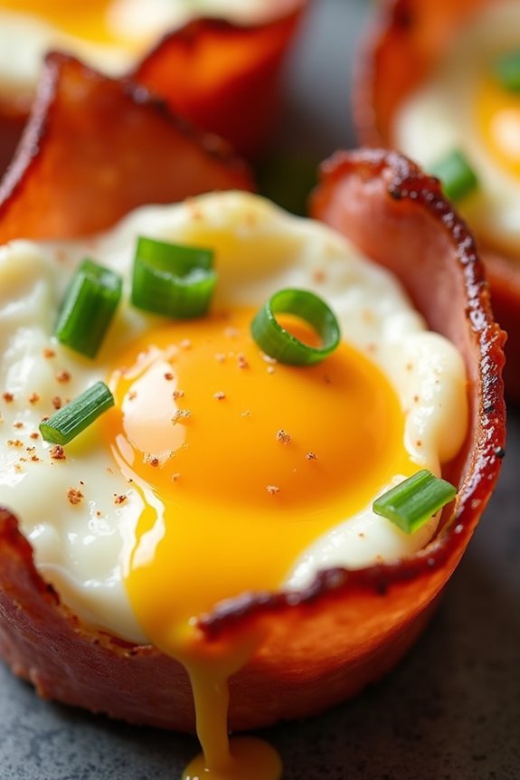 quick savory breakfast cups