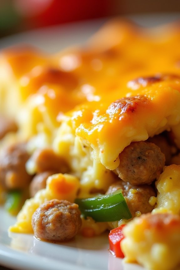 savory air fryer casserole