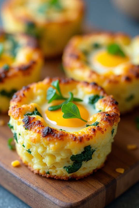 savory herb egg bites