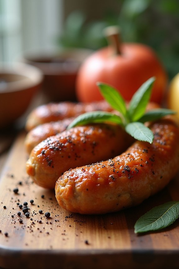 vegan air fryer sausages recipe