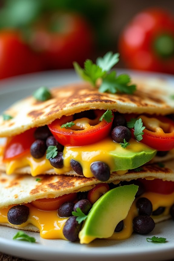 vegan breakfast quesadillas recipe