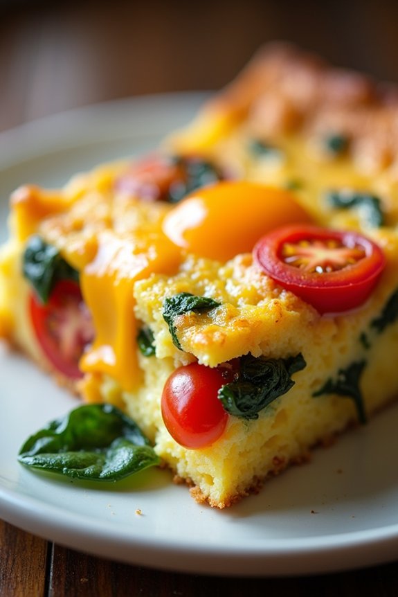 veggie packed air fryer casserole