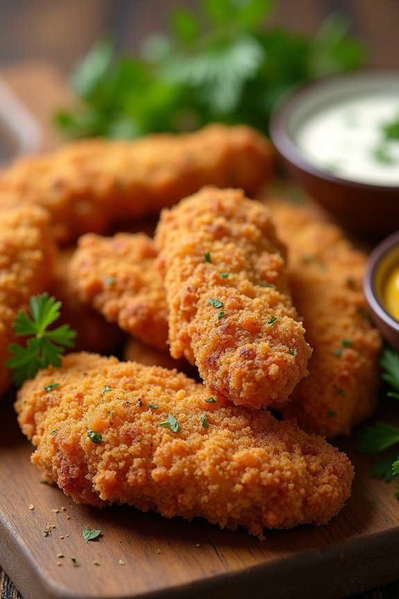 crispy air fryer chicken tenders