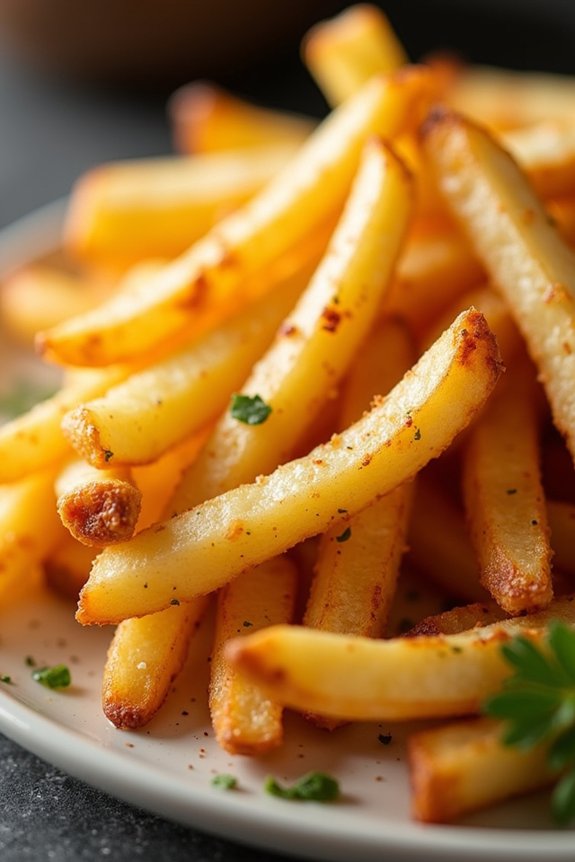 crispy air fryer french fries