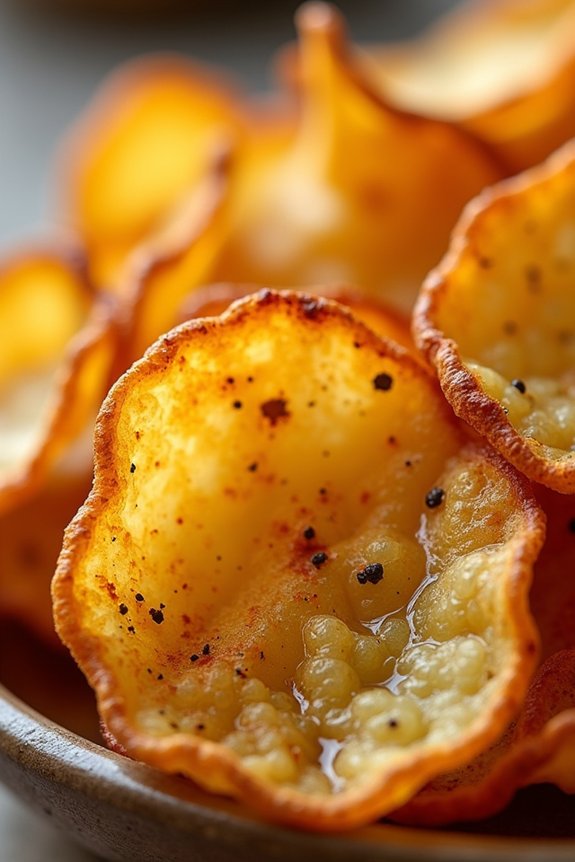 crispy homemade air fryer chips