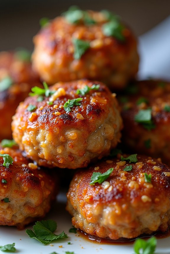 healthy air fryer meatballs