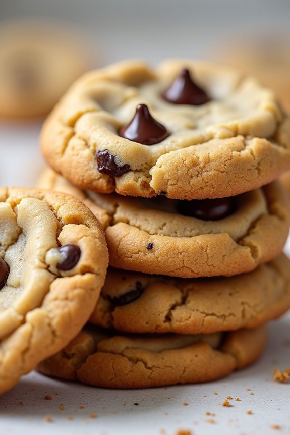 peanut butter air fryer cookies
