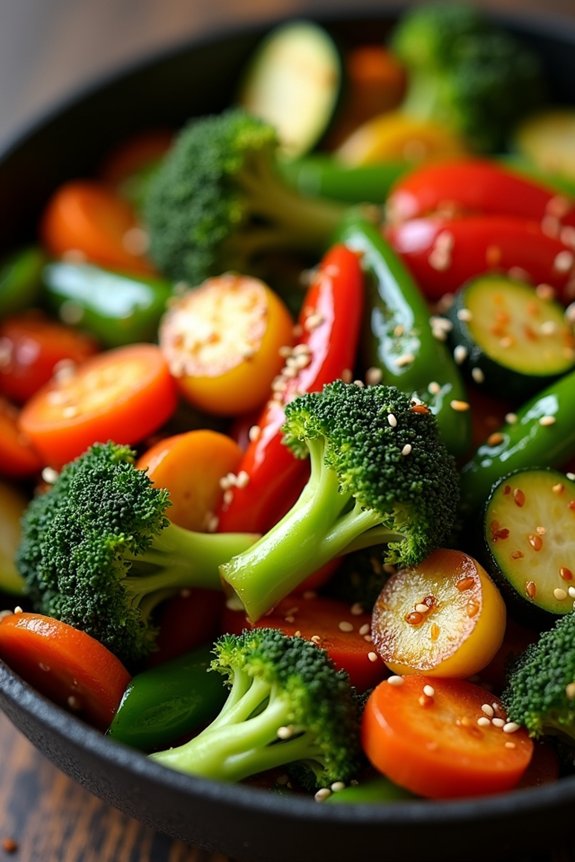 quick healthy vegetable stir fry