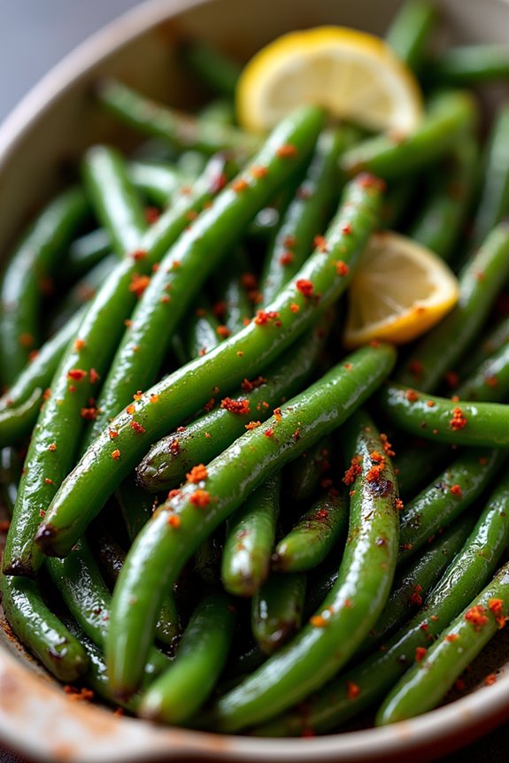 smoky paprika green beans recipe