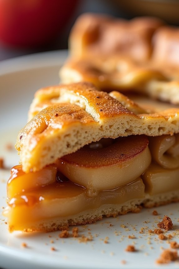 vegan air fryer apple pie