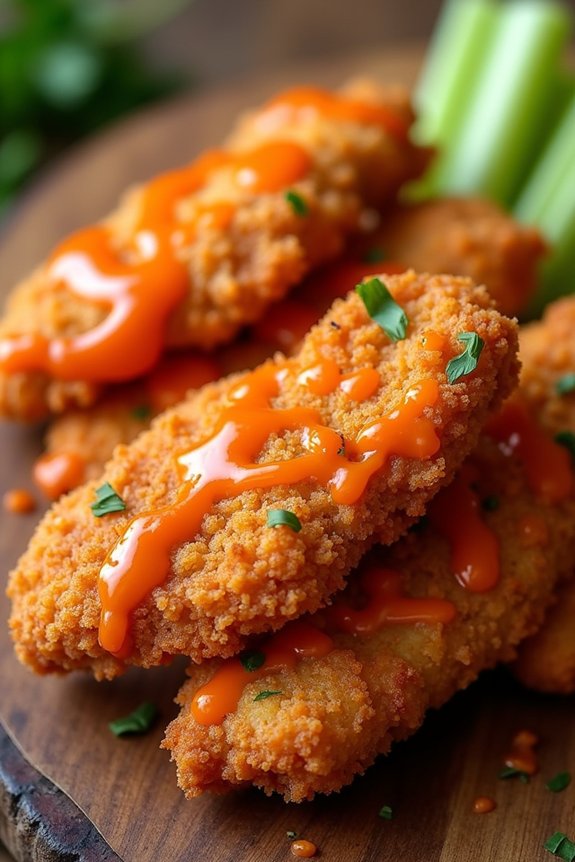 crispy buffalo chicken tenders