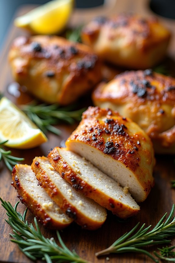 crispy flavorful chicken thighs