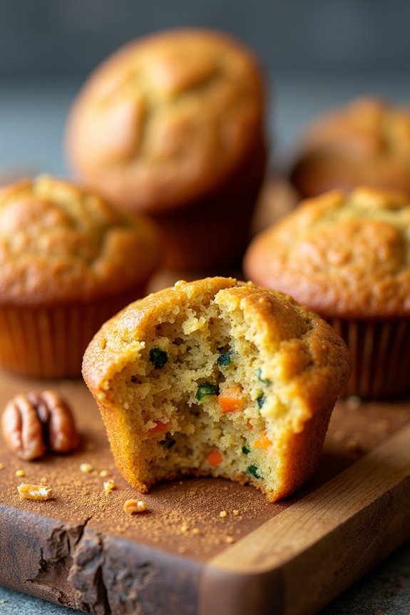 healthy vegetable muffins recipe