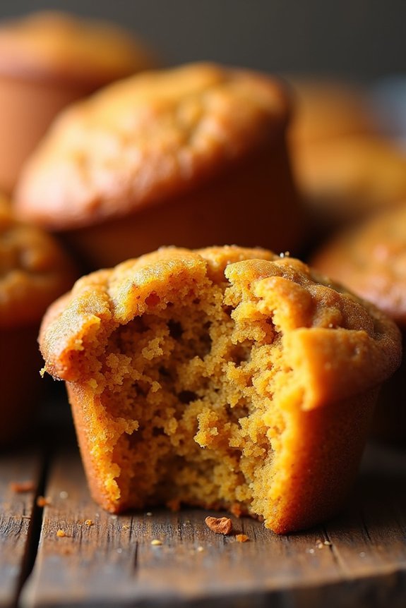 quick healthy pumpkin muffins
