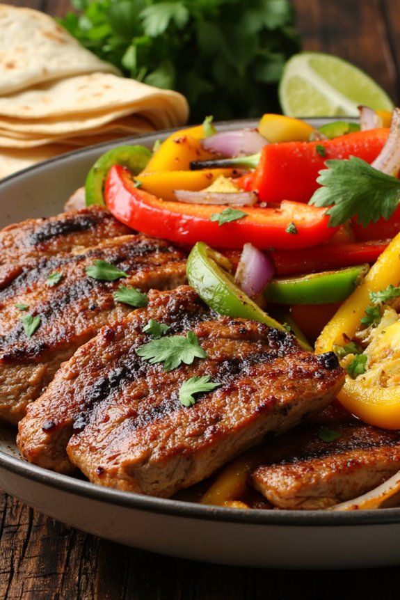 air fryer chicken fajitas