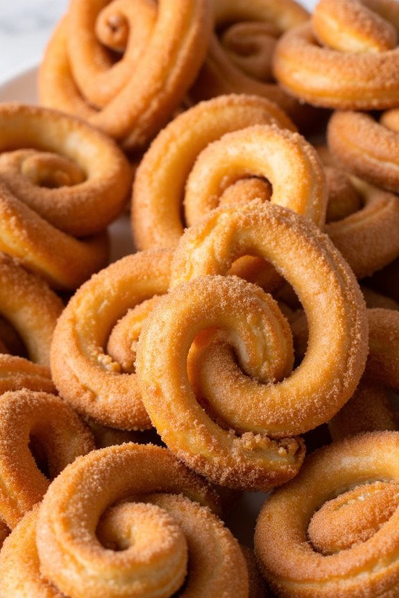 air fryer cinnamon sugar churros