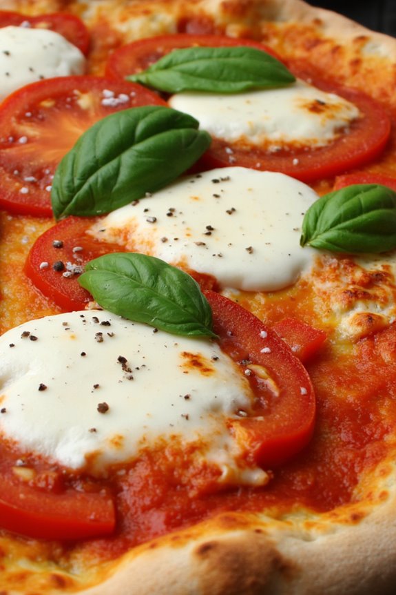 air fryer margherita pizza