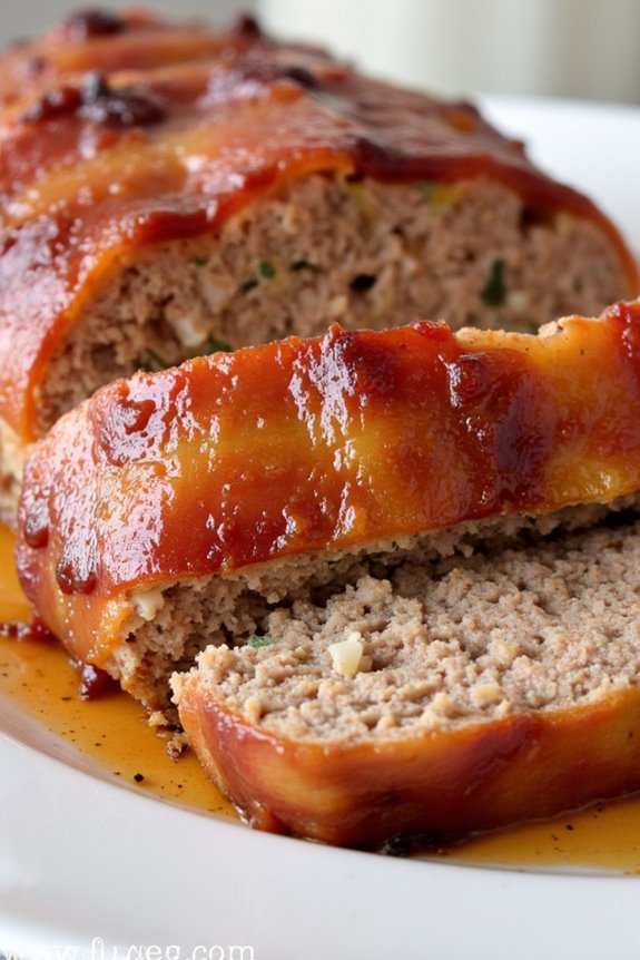 bacon wrapped air fryer meatloaf