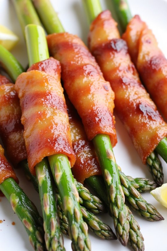 bacon wrapped asparagus delight