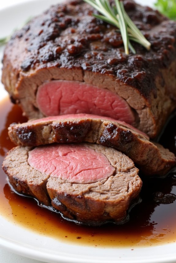 balsamic glazed air fryer steak