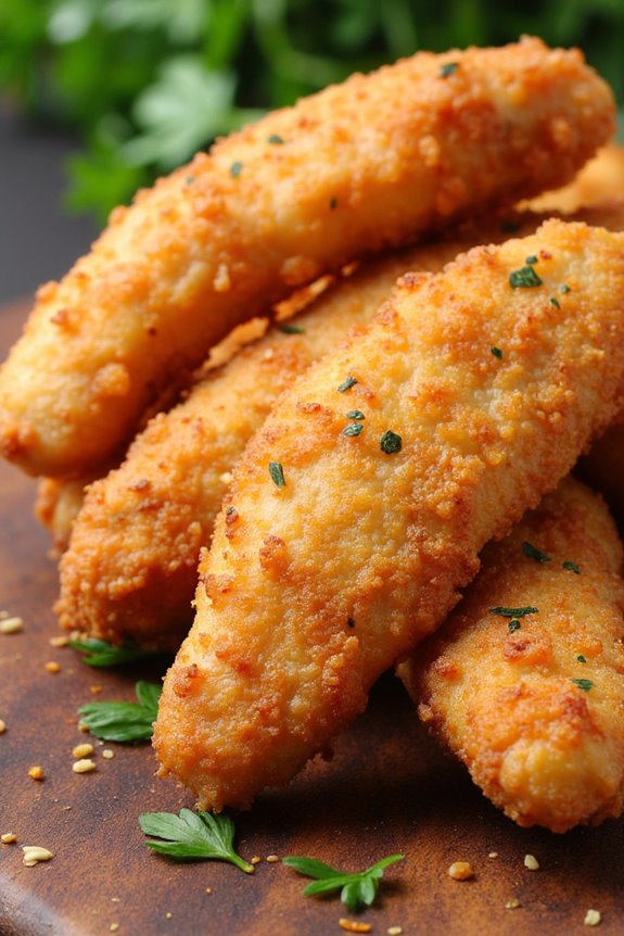 crispy air fried chicken tenders