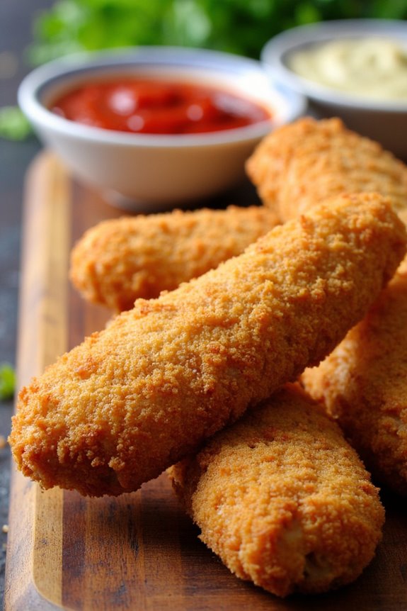 crispy air fried chicken tenders