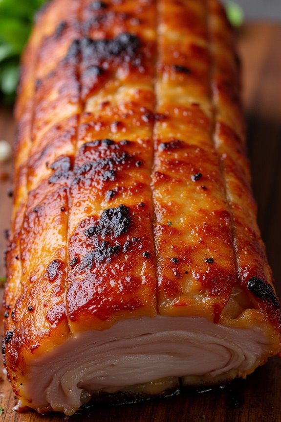 crispy air fryer pork belly