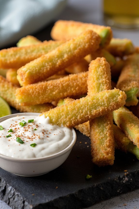 crispy avocado fries recipe