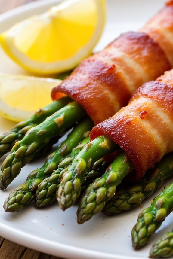 crispy bacon asparagus appetizer