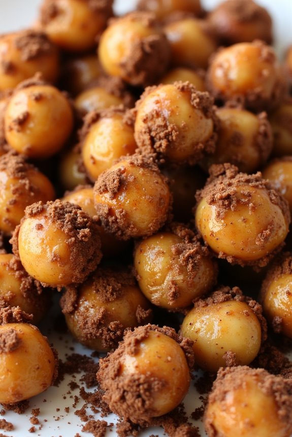 crispy coconut chocolate snack