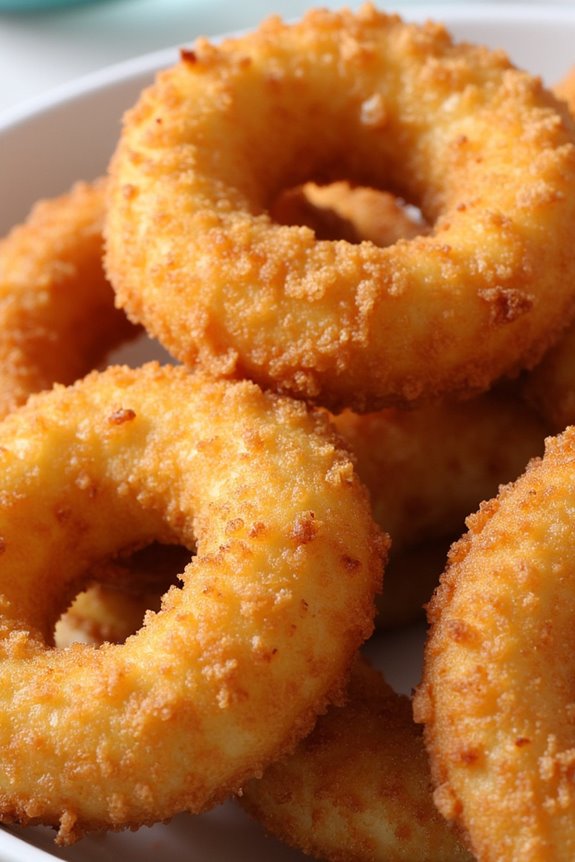 crispy guilt free onion rings